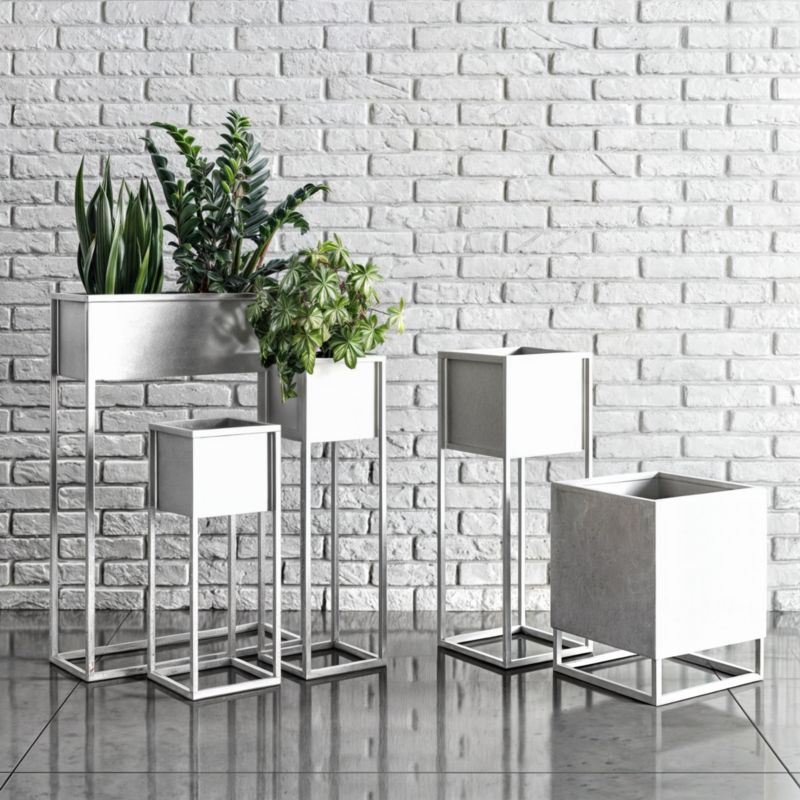 Your Loft Design Marsylia M plantepotcover hvid 60x23x75 cm, 1 stk.