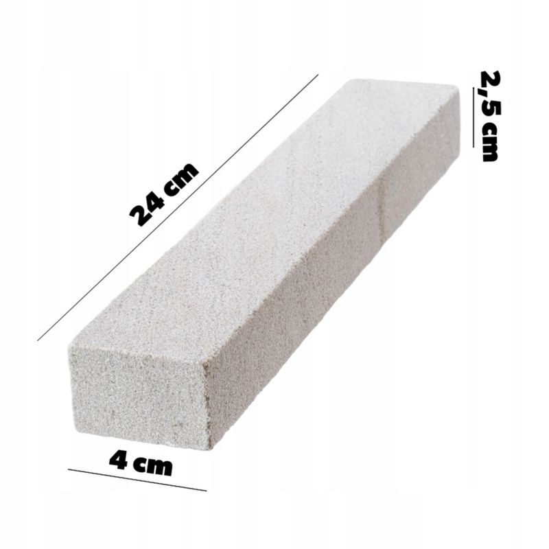 KADAX Sandsten Slibesten til Køkkenknive, Rektangulær 24,5 x 4 cm
