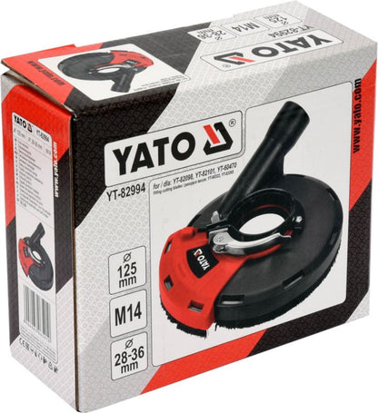 Støvbeskyttelse til slibning Yato 125 mm