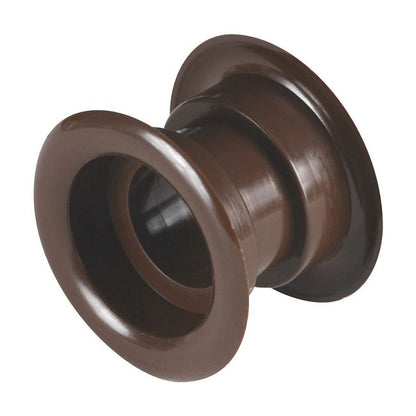 Ventilationsdæksel 55 mm Brun Polypropylen