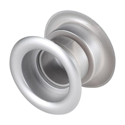 Ventilationsdæksel 55 mm Metal Satinsølv