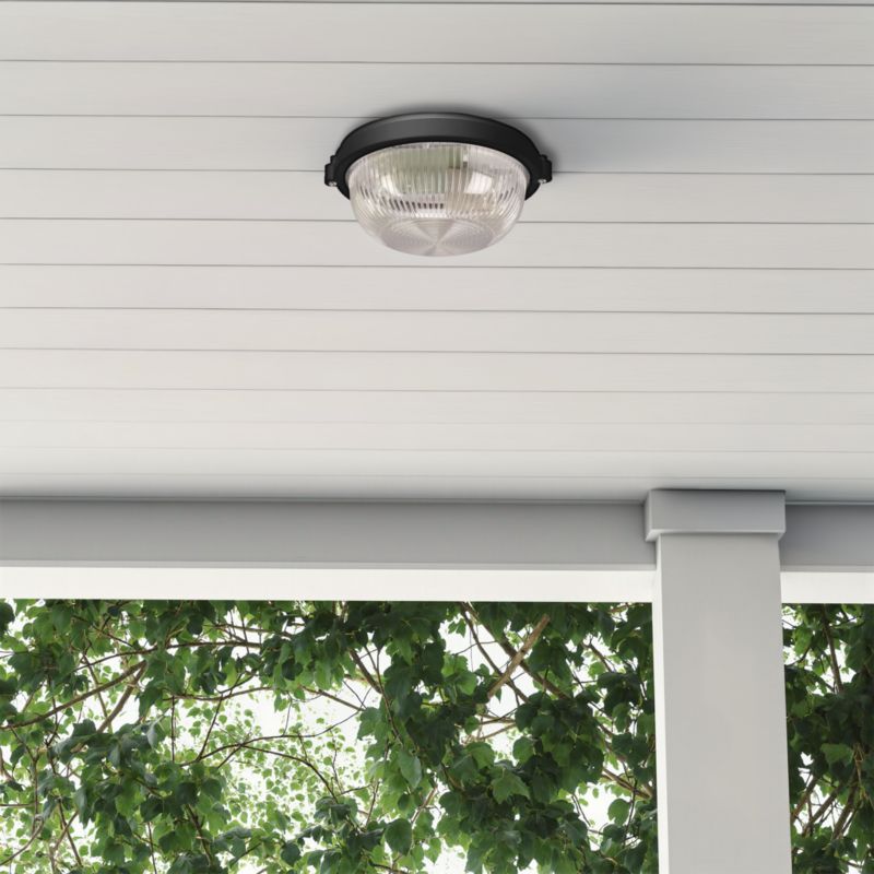 Loftlampe Salto 10 E27 IP65 Sort
