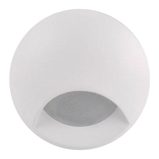LED-trappelys Polux Q1 20 lm 3 W 4000 K IP44 indbygget rundt hvidt