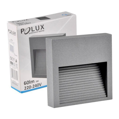 LED-trappelys Polux Q9 60 lm 3 W 4000 K IP44