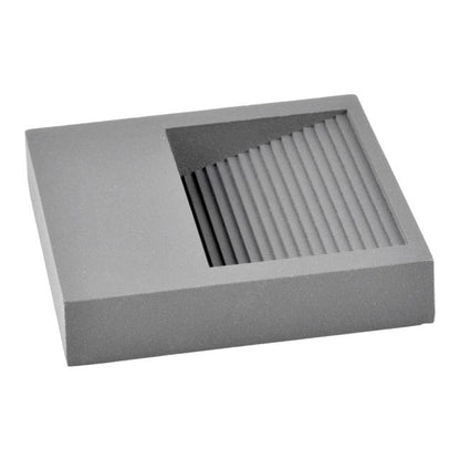 LED-trappelys Polux Q9 60 lm 3 W 4000 K IP44 overflademonteret kvadratisk grå