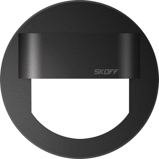 LED-trappebelysning Skoff Rueda 4000 K mat-sort