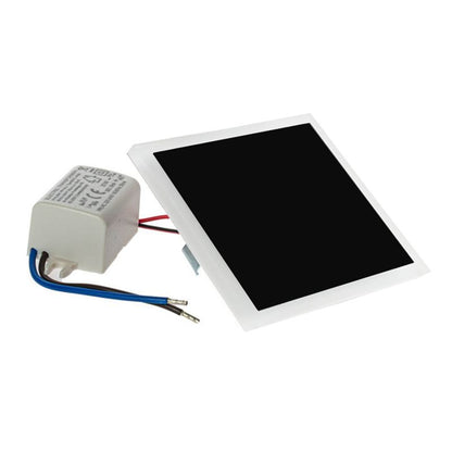 Trappe LED Milagro Evo 4000 K Sort 75x75x230 mm
