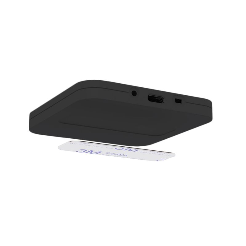 LED Trappe Belysning Stanley Sort 75x75x90 mm