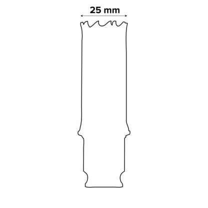 Bosch bimetal-hulsave 25 mm