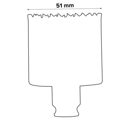 Bimetal-hulsave Bosch 51 mm