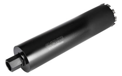 Diamantkernebor til borehammer GRAPHITE 102 x 450 mm x 9T i robust stål, 1 stk.