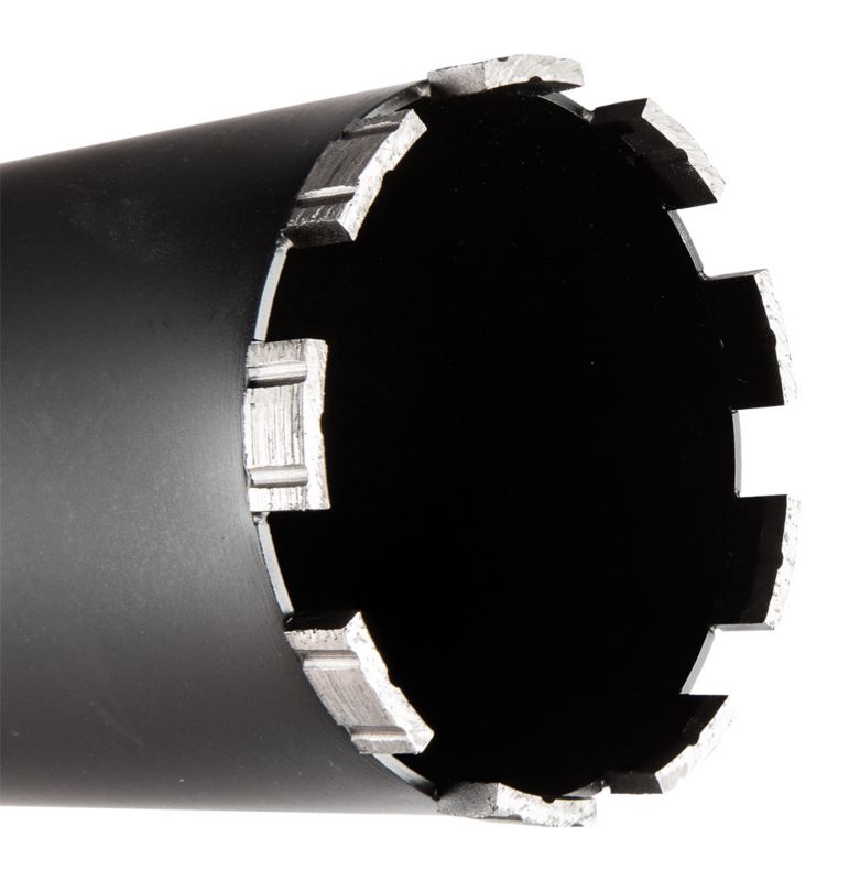 Diamantkernebor til borehammer GRAPHITE 102 x 450 mm x 9T i robust stål, 1 stk.