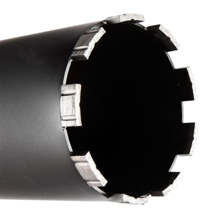 Diamantkernebor til borehammer GRAPHITE 102 x 450 mm x 9T i robust stål, 1 stk.