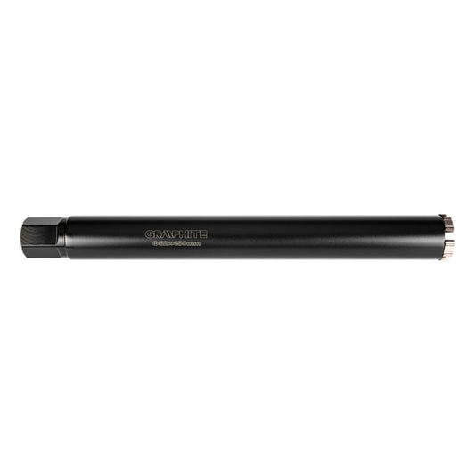 Diamantkernebor til borehammer GRAPHITE 52 x 450 mm x 5T i robust stål, 1 stk.