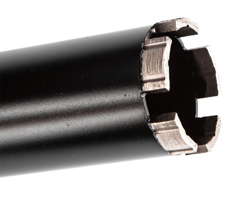 Diamantkernebor til borehammer GRAPHITE 52 x 450 mm x 5T i robust stål, 1 stk.