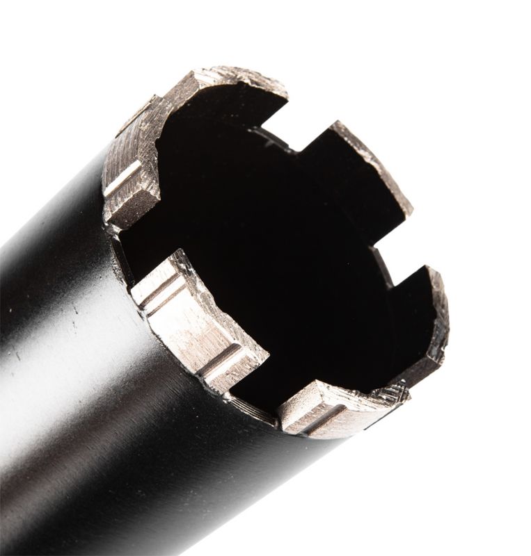 Diamantkernebor til borehammer GRAPHITE 62 x 450 mm x 6T i robust stål, 1 stk.