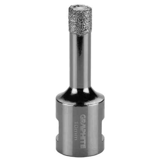Diamantkernebor GRAPHITE 10 mm med M14-gænger, 1 stk.