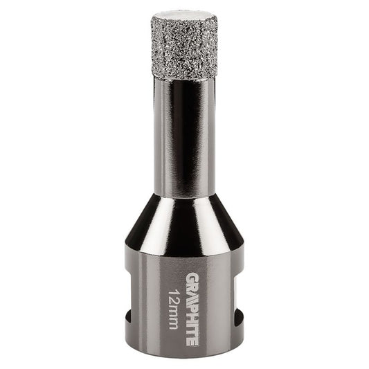 Diamantkernebor GRAPHITE 12 mm med M14-gevind, 1 stk.