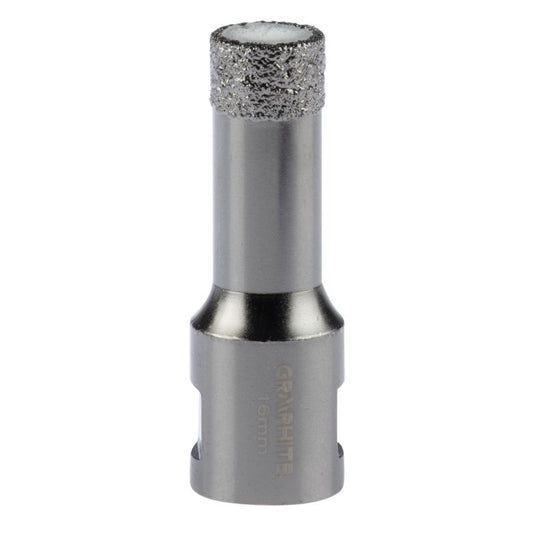 Diamantkernehulbor GRAPHITE 16 mm med M14 gevind, 1 stk.