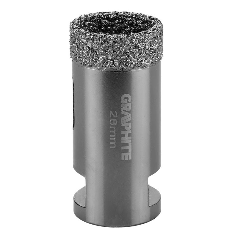 Diamantkernebor GRAPHITE 28 mm med M14-gevind, 1 stk.