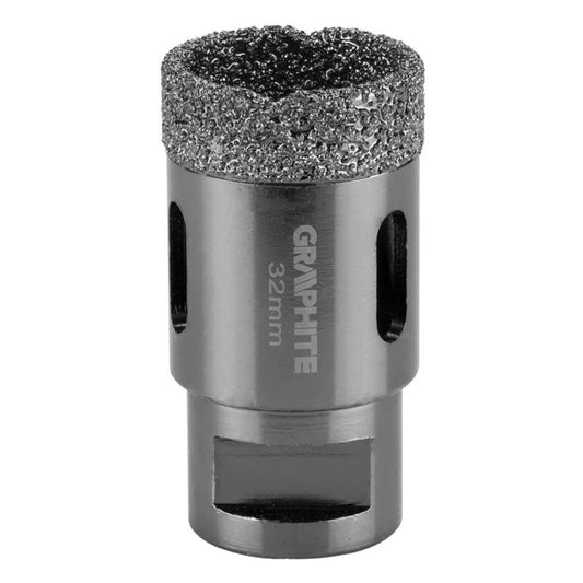 Diamantkernebor GRAPHITE 32 mm med M14-gænger, 1 stk.