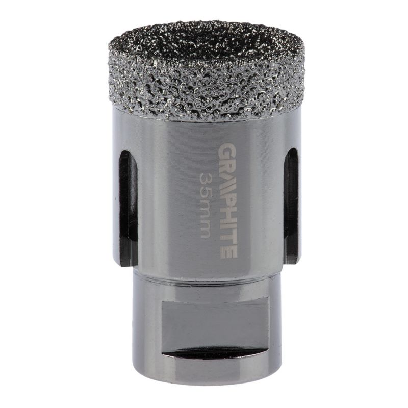 Diamantkernebor GRAPHITE 35 mm med M14-gevind, 1 stk.