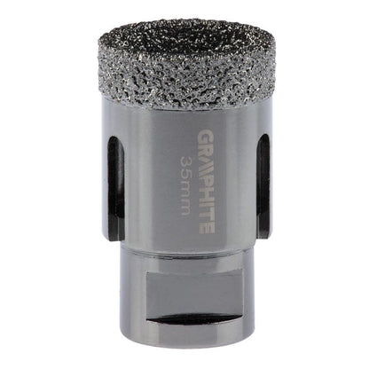 Diamantkernebor GRAPHITE 35 mm med M14-gevind, 1 stk.