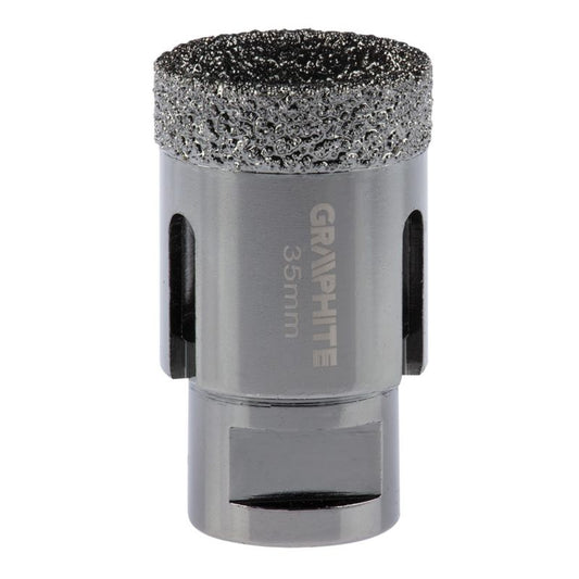 Diamantkernebor GRAPHITE 35 mm med M14-gevind, 1 stk.