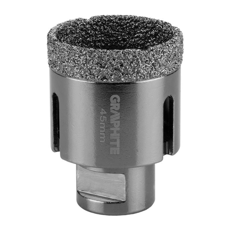 Diamantkernebor GRAPHITE 45 mm med M14-gevind, 1 stk.
