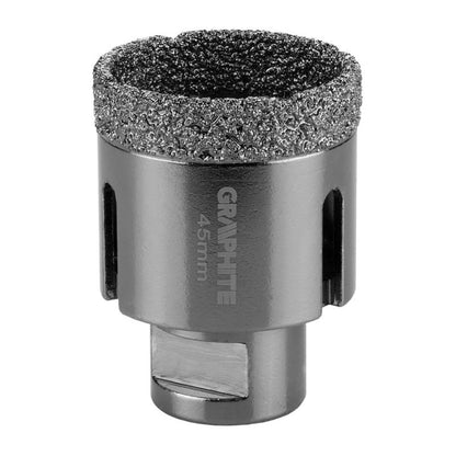 Diamantkernebor GRAPHITE 45 mm med M14-gevind, 1 stk.