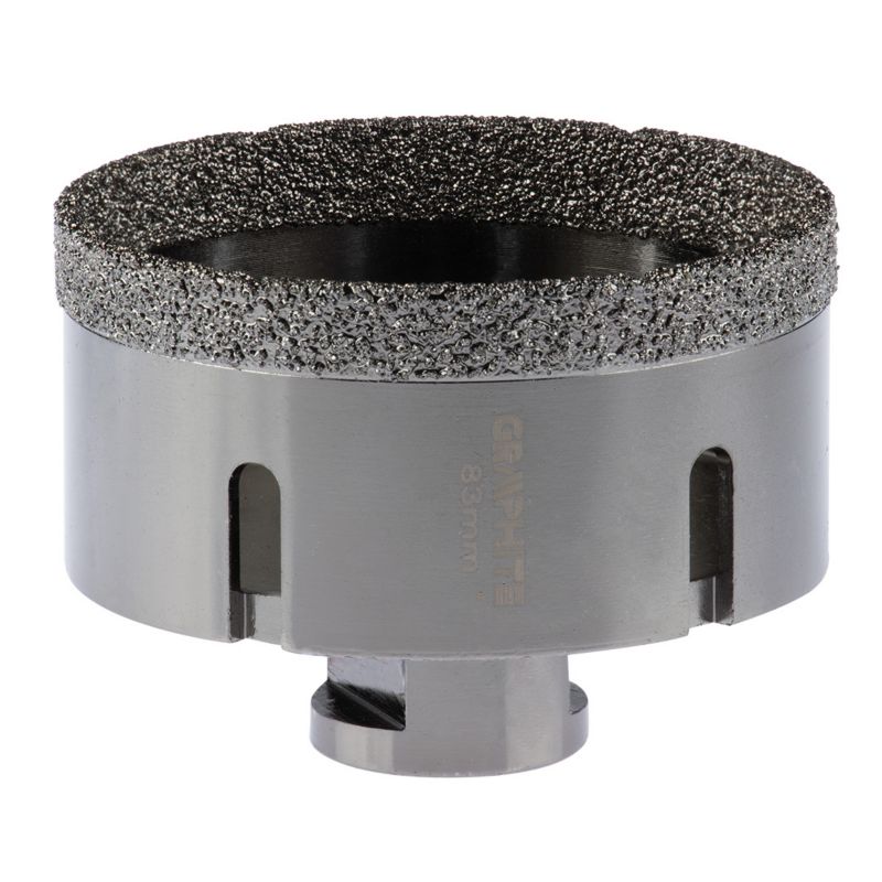 Diamantkernebor GRAPHITE 83 mm med M14-gevind, 1 stk.