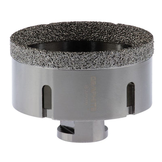 Diamantkernebor GRAPHITE 83 mm med M14-gevind, 1 stk.