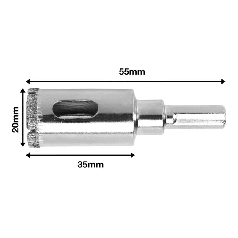 Mac Allister WET diamantkernehul 20 mm
