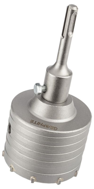 GRAPHITE hårdmetal-hulsave 85 mm med SDS+ adapter, 1 stk.