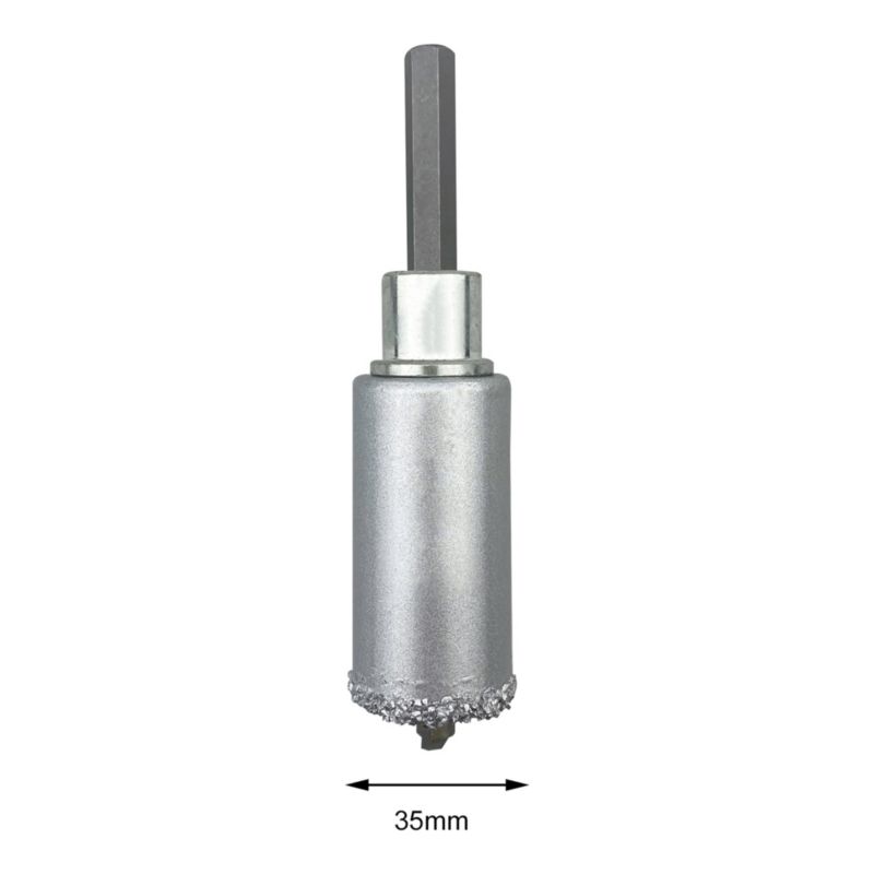 Hulsave med hårdmetalspids Mac Allister HEX 35 mm