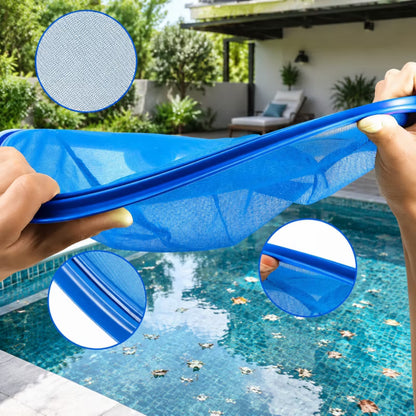 Overfladenet til Pool 122x30 cm med Teleskopstang Blå