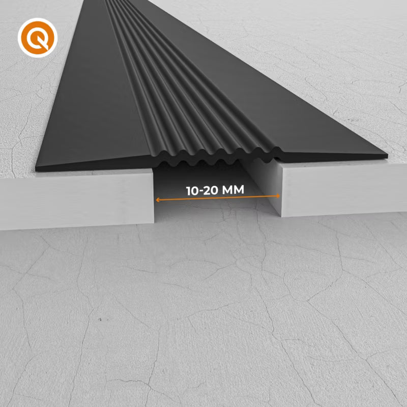 Overgangsprofil PVC 70 mm 1 m Brun