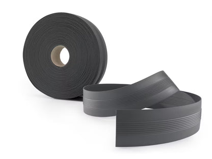 Overgangsprofil PVC 70 mm 1 m Mørkegrå