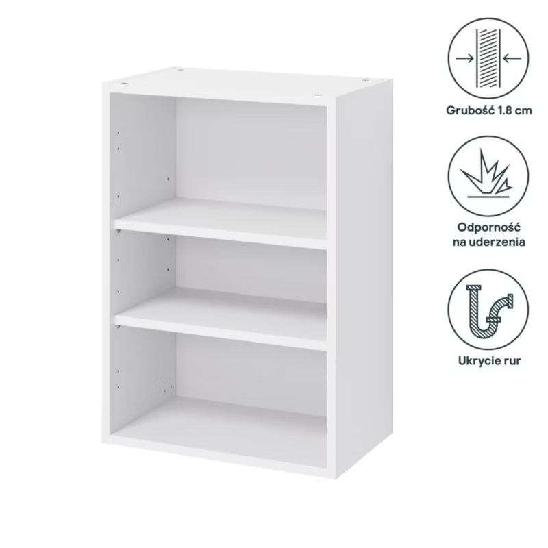 Overskab Caraway 50 cm Hvid