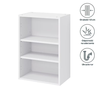 Overskab Caraway 50 cm Hvid