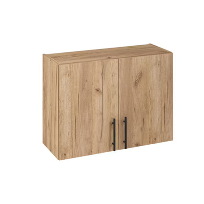 Overskab Luna 80 cm 2-Dørs Gylden Eg