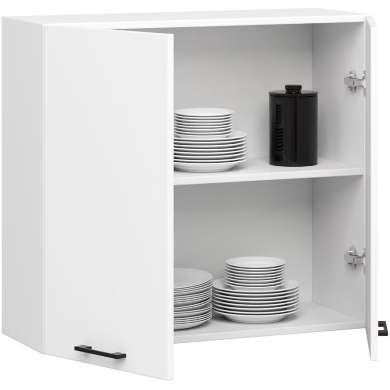 Overskab Oliwia W80 80x72 cm Hvid