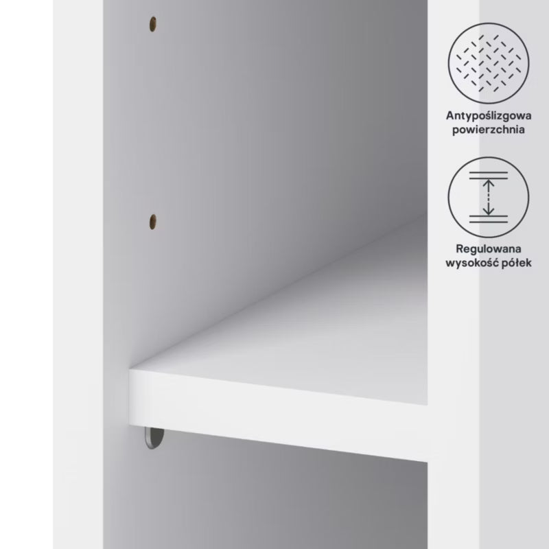Overskabskorpus Caraway 15 cm Hvid