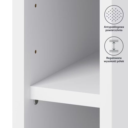 Overskabskorpus Caraway 15 cm Hvid