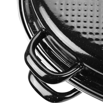 Ovnfast Fad 11,2 L 42x32 cm Sort