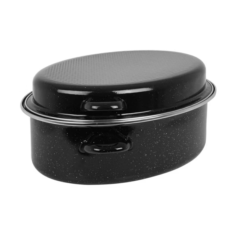 Ovnfast Fad 11,2 L 42x32 cm Sort
