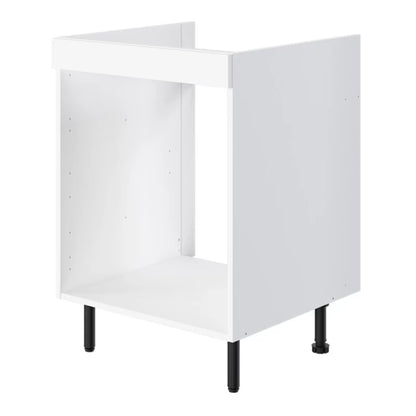 Ovnskab 60 cm Hvid
