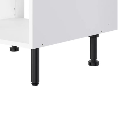 Ovnskab 60 cm Hvid