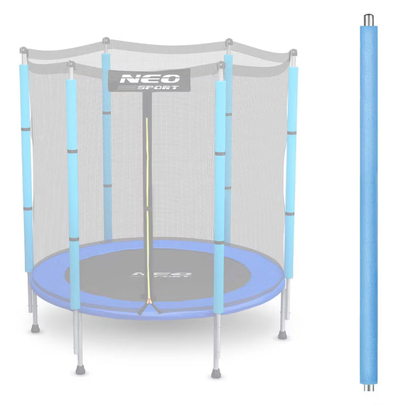 Øvre Stolpe til Trampolin 140 cm Blå 77 cm