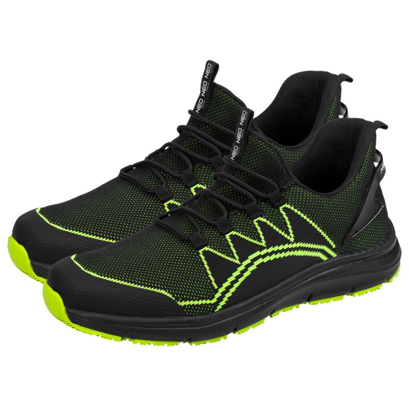 NEO TOOLS arbejdssko, størrelse 39, sort, 1 par
